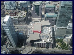 Views from CN Tower 52 - Canadian Broadcasting Centre, middle